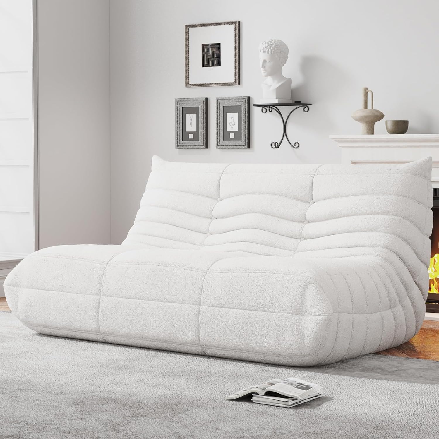 BeanBag Reading Chair Memory Foam Couch