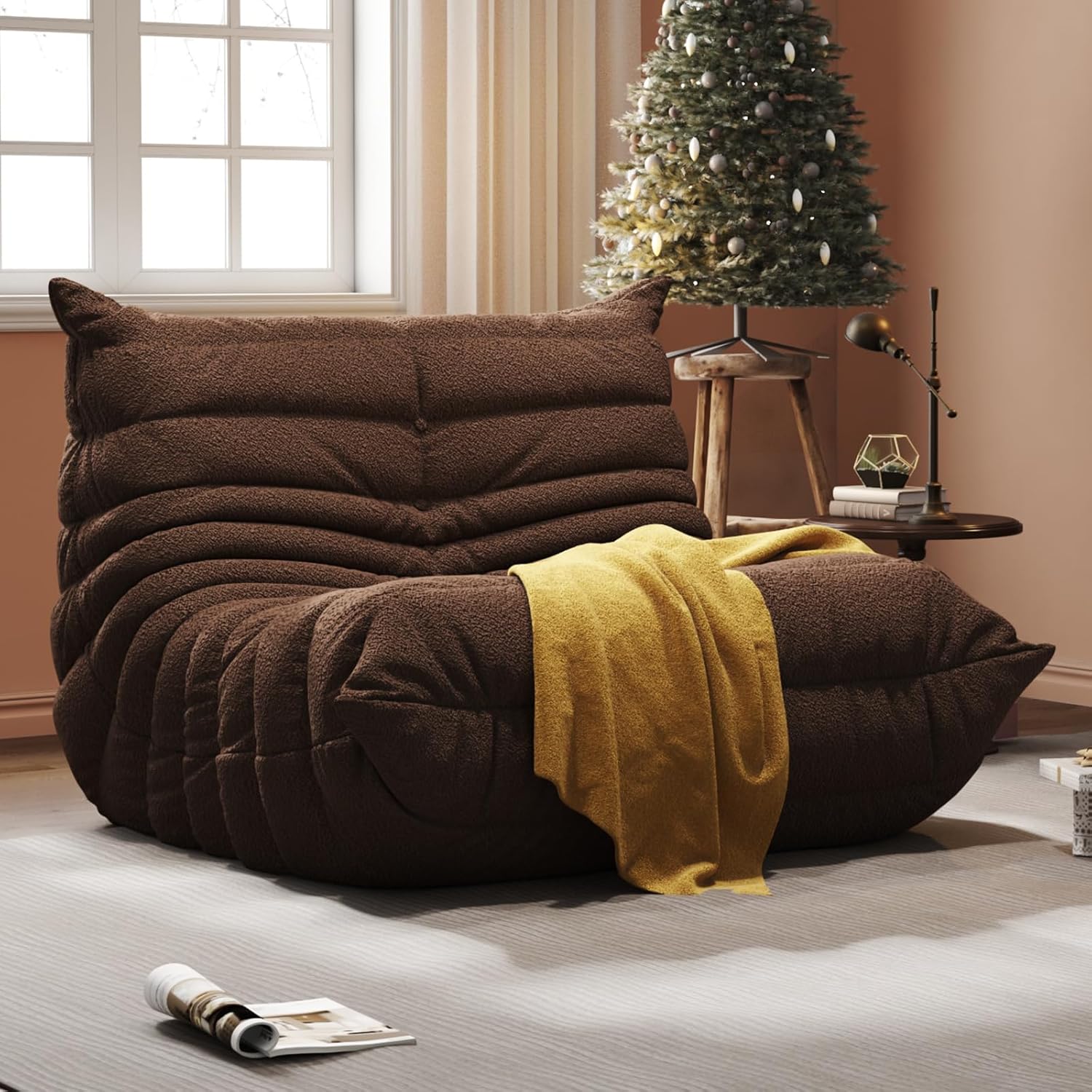 Bean Bag Chairs for Teens with High-Resilience Foam