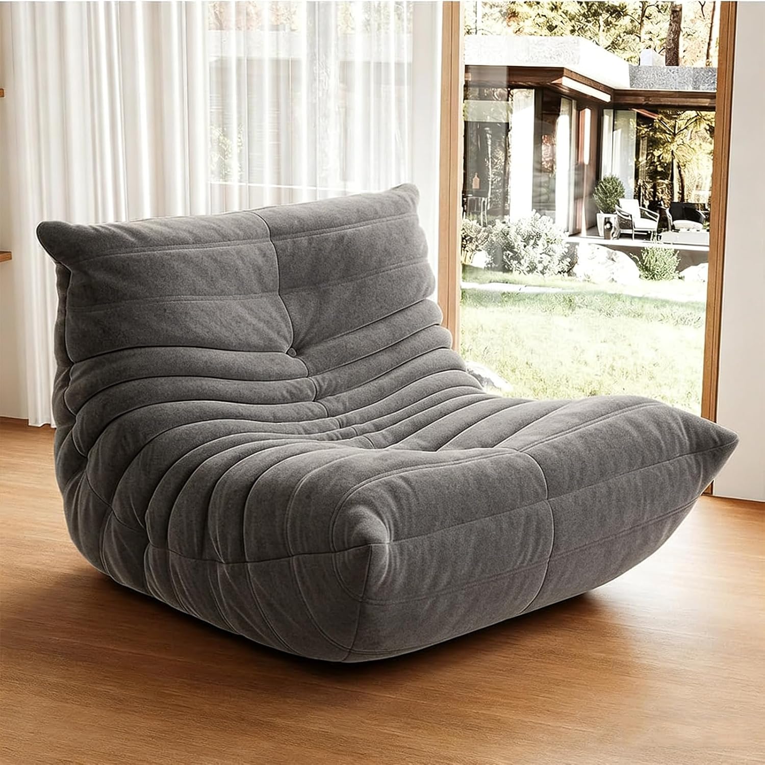 Memory Foam Reading Bean Bag Sofa Chai